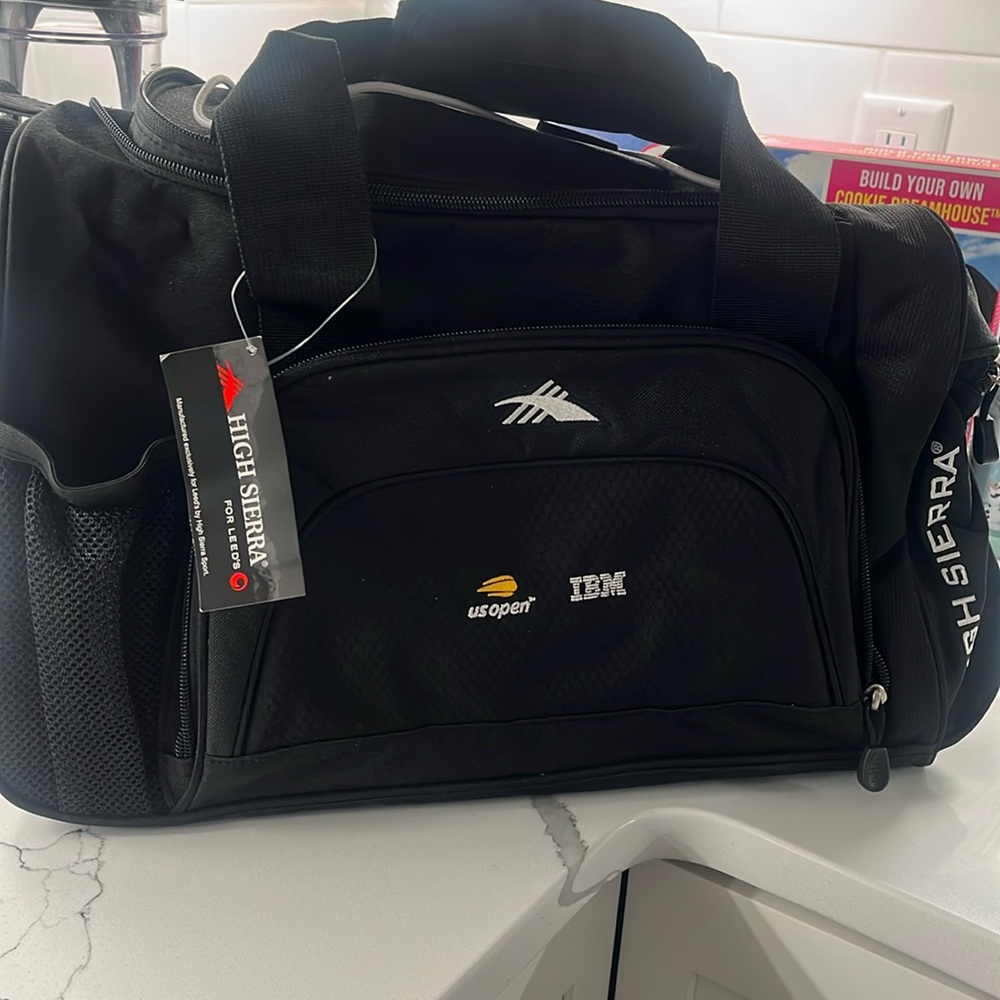 High Sierra Black Duffel Bag